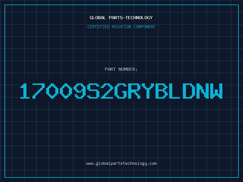 Aviation Part 17009S2GRYBLDNW