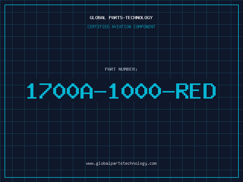 Aviation Part 1700A-1000-RED