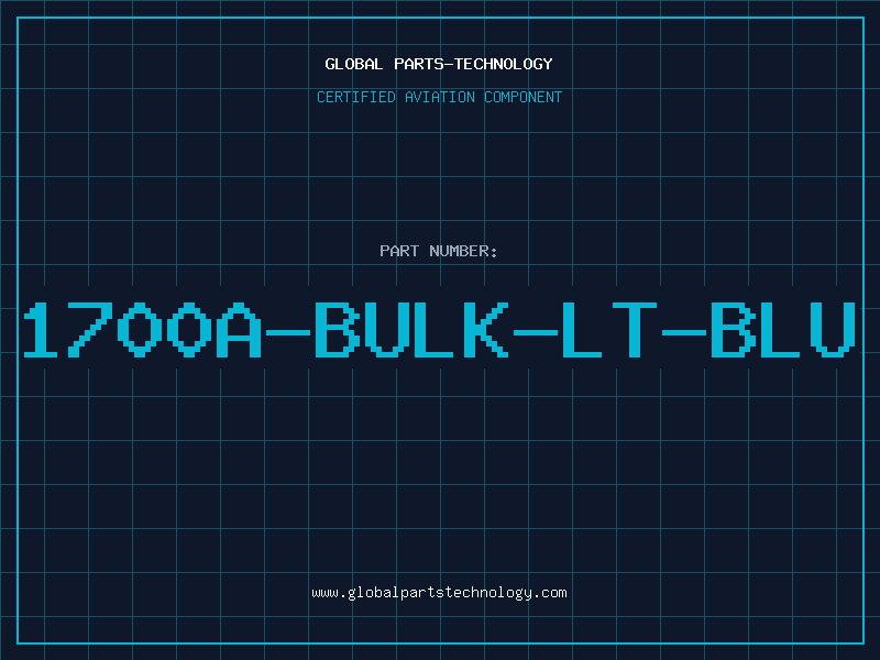 Aviation Part 1700A-BULK-LT-BLU