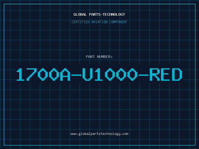 Aviation Part 1700A-U1000-RED