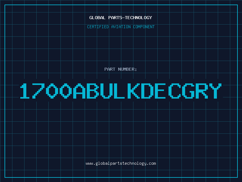 Aviation Part 1700ABULKDECGRY