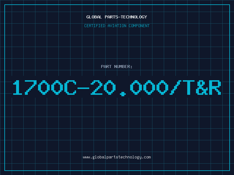 Aviation Part 1700C-20.000/T&R