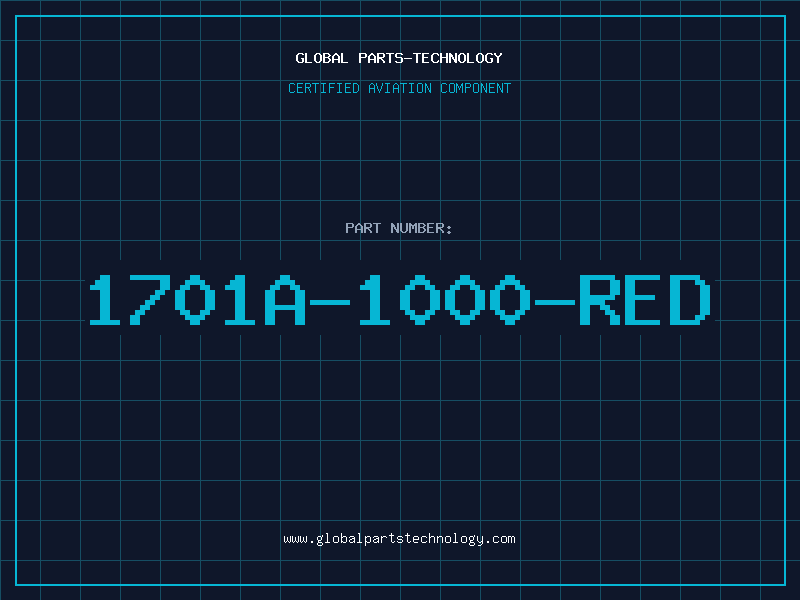 Aviation Part 1701A-1000-RED