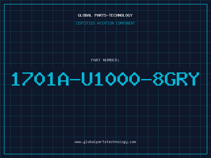 Aviation Part 1701A-U1000-8GRY