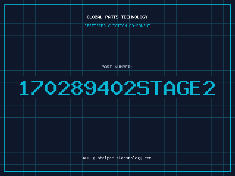 Aviation Part 170289402STAGE2