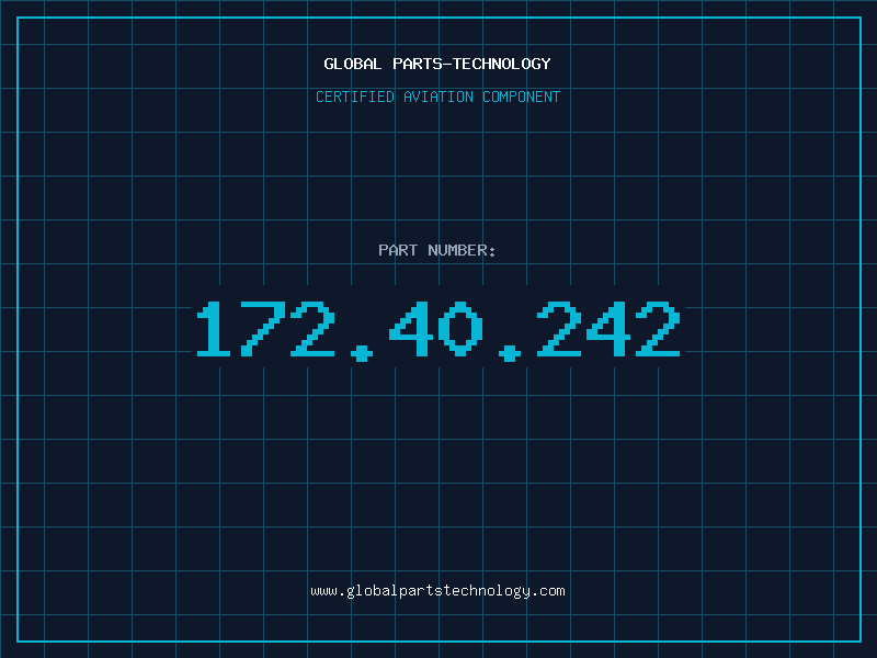 Aviation Part 172.40.242
