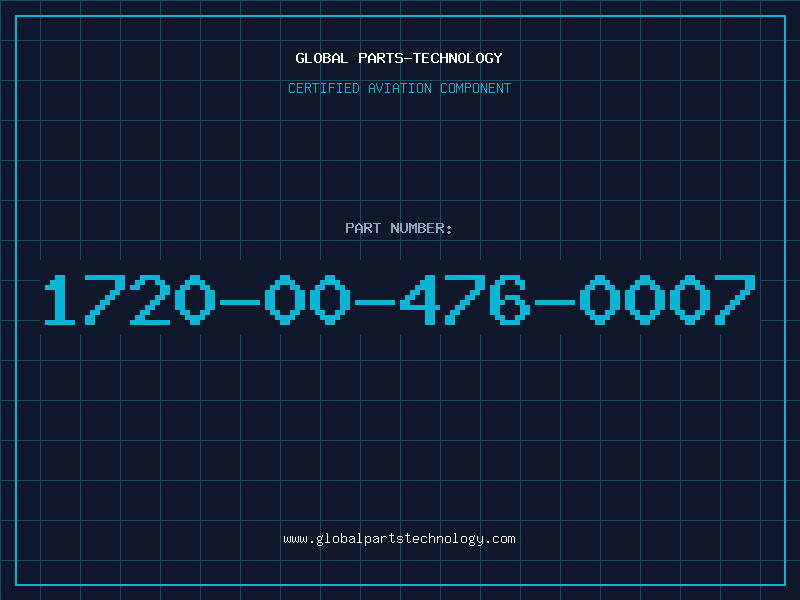 Aviation Part 1720-00-476-0007