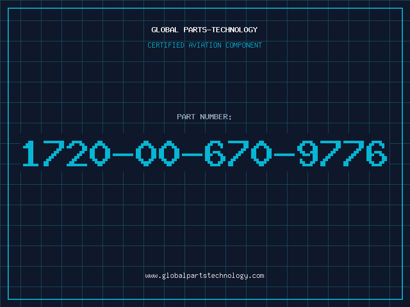 Aviation Part 1720-00-670-9776