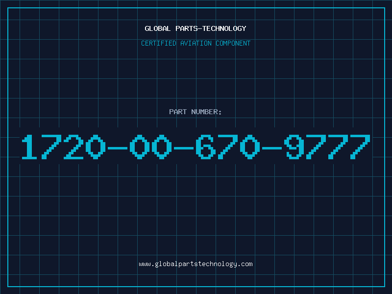 Aviation Part 1720-00-670-9777