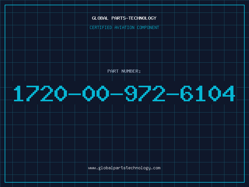 Aviation Part 1720-00-972-6104