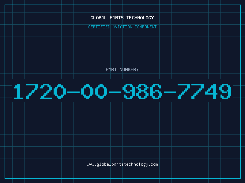 Aviation Part 1720-00-986-7749