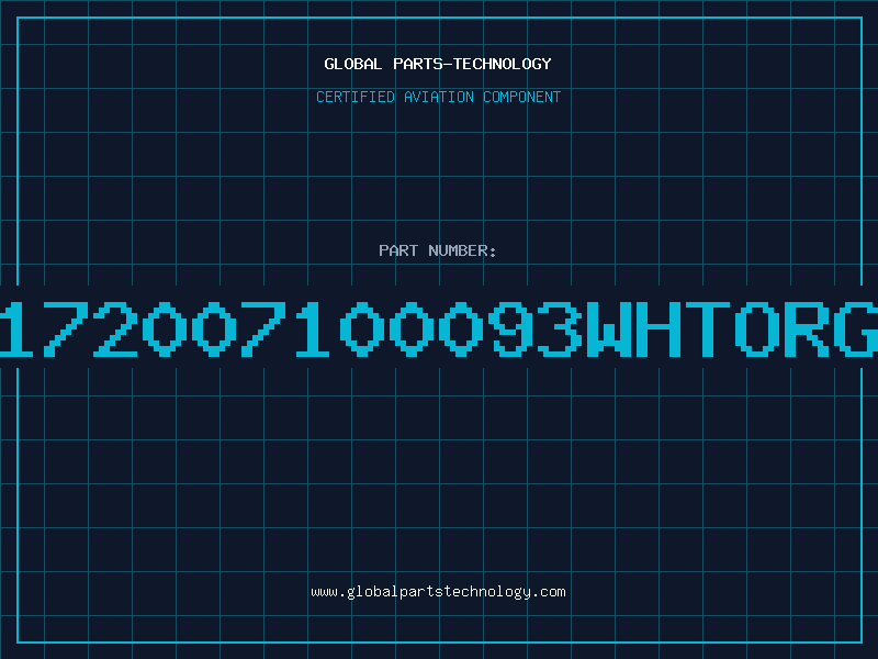 Aviation Part 172007100093WHTORG