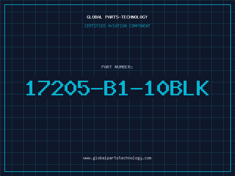 Aviation Part 17205-B1-10BLK