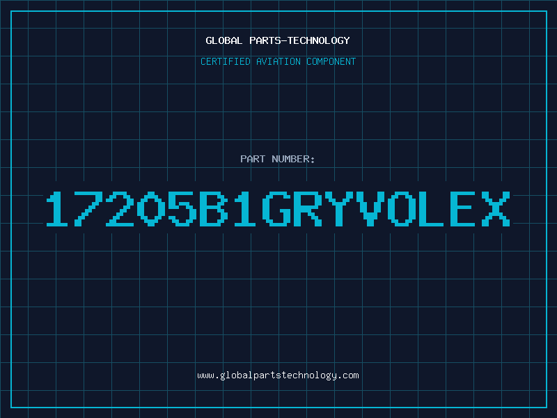 Aviation Part 17205B1GRYVOLEX