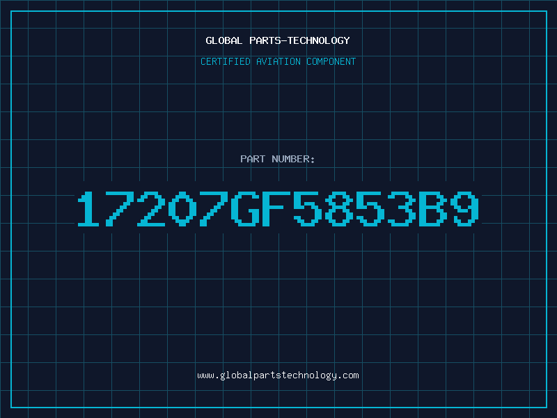 Aviation Part 17207GF5853B9