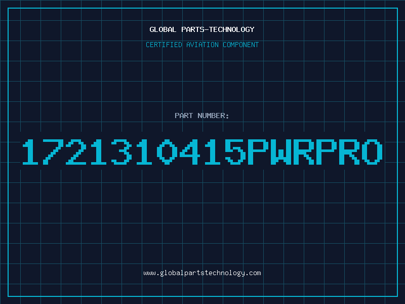 Aviation Part 1721310415PWRPRO
