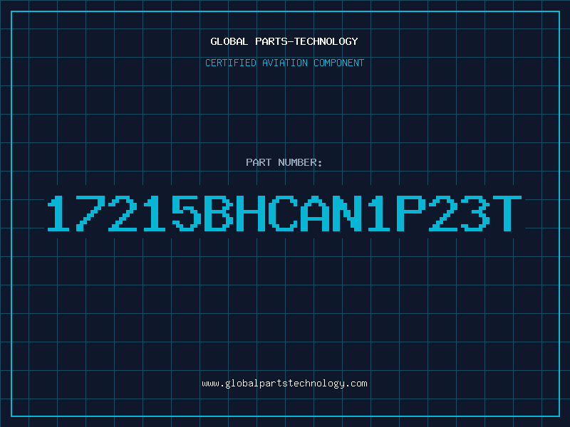Aviation Part 17215BHCAN1P23T