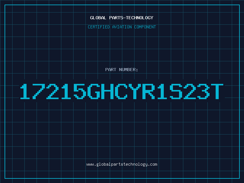 Aviation Part 17215GHCYR1S23T