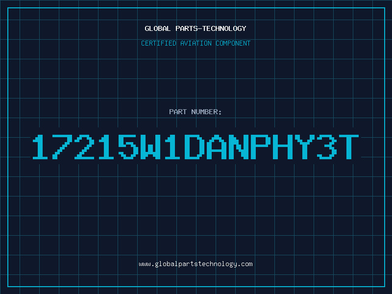 Aviation Part 17215W1DANPHY3T