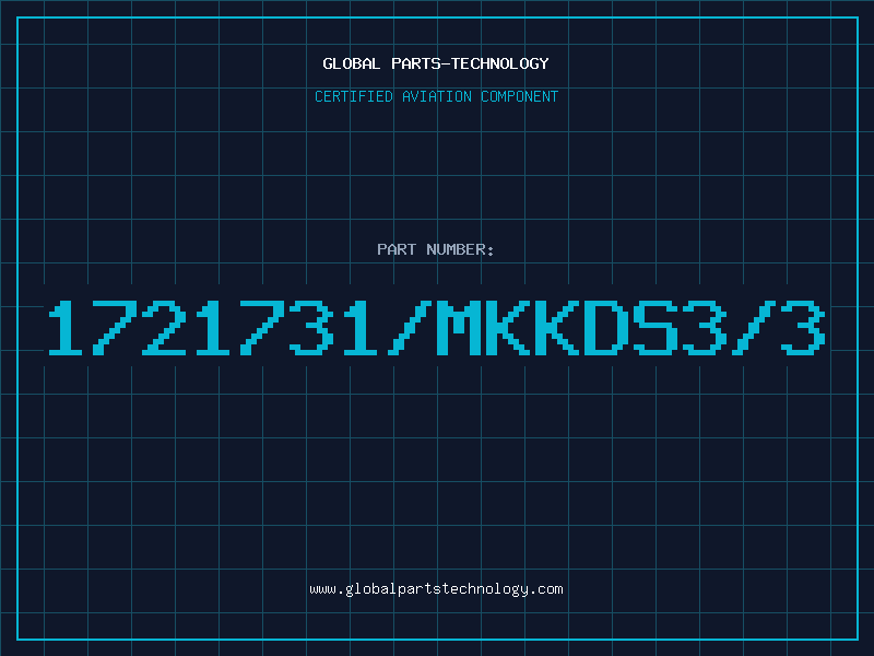 Aviation Part 1721731/MKKDS3/3