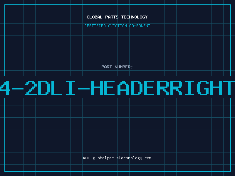 Aviation Part 172244-2DLI-HEADERRIGHTANGLE