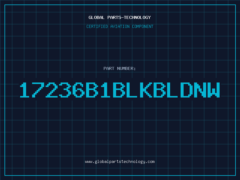 Aviation Part 17236B1BLKBLDNW