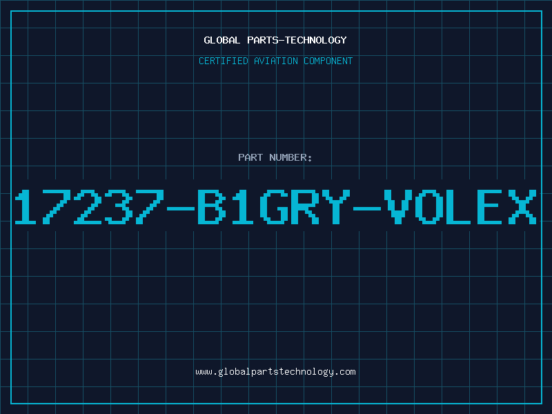 Aviation Part 17237-B1GRY-VOLEX
