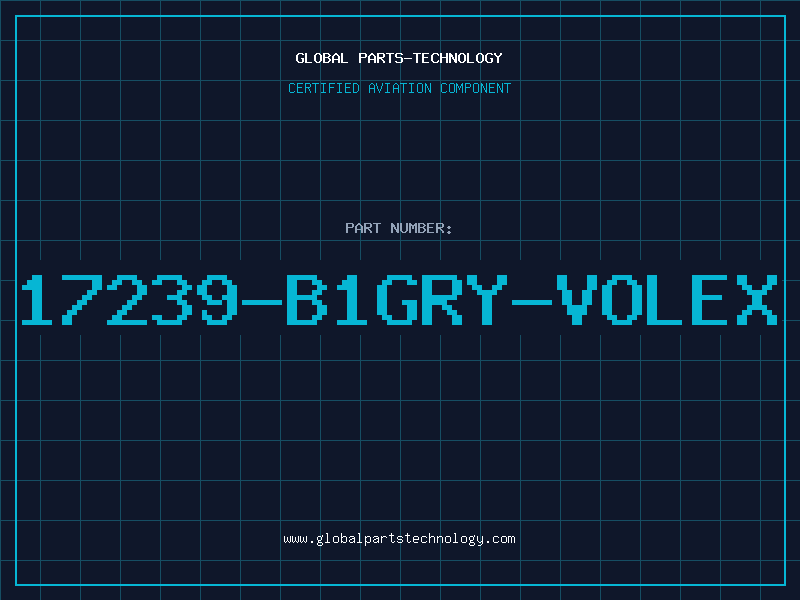 Aviation Part 17239-B1GRY-VOLEX