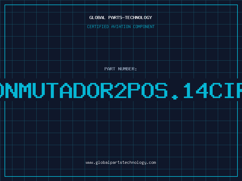 Aviation Part 17245CONMUTADOR2POS.14CIRCUITOS