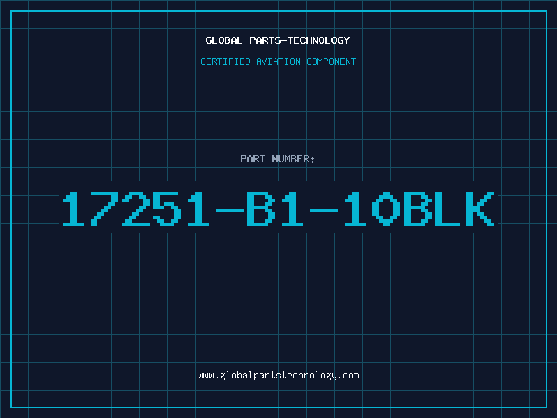 Aviation Part 17251-B1-10BLK