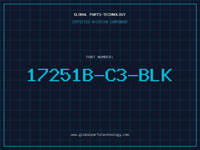 Aviation Part 17251B-C3-BLK