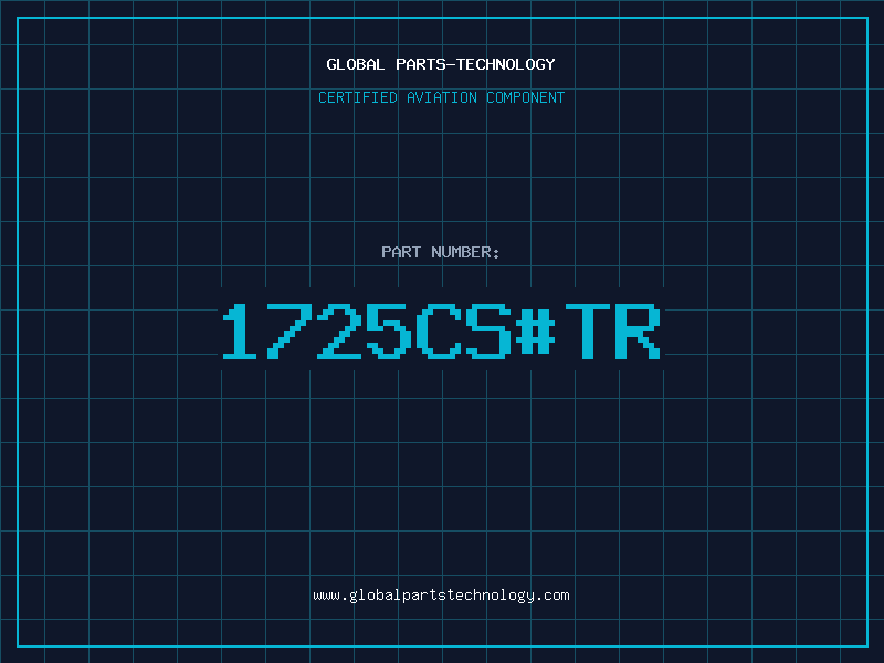 Aviation Part 1725CSTR
