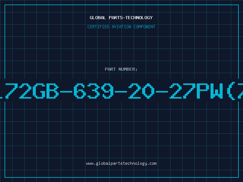 Aviation Part 172GB-639-20-27PW(7