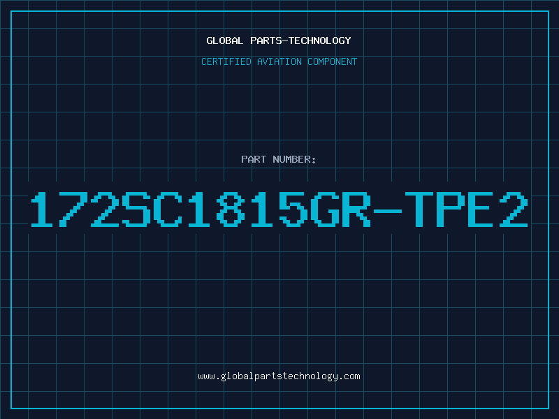 Aviation Part 172SC1815GR-TPE2
