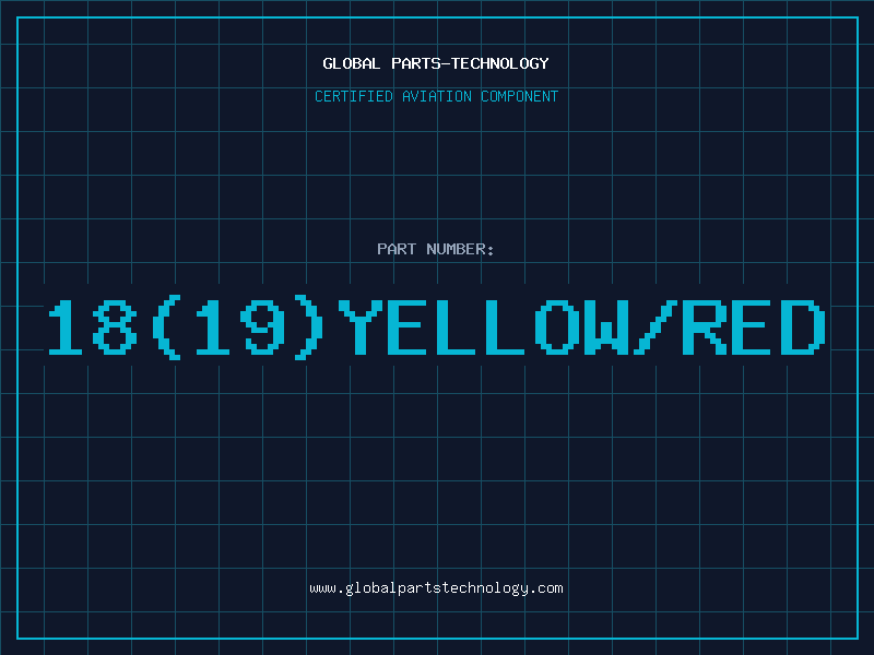 Aviation Part 18(19)YELLOW/RED