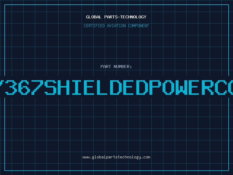 Aviation Part 18/367SHIELDEDPOWERCORD