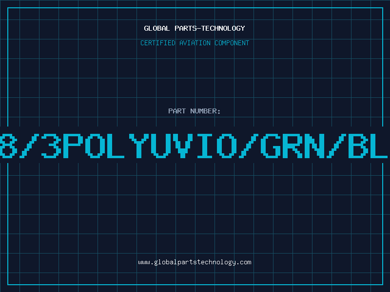 Aviation Part 18/3POLYUVIO/GRN/BLK