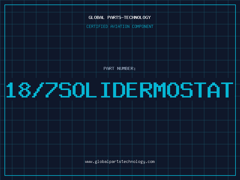 Aviation Part 18/7SOLIDERMOSTAT
