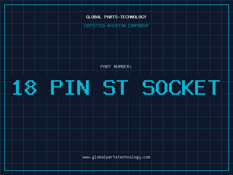 Aviation Part 18 PIN ST SOCKET