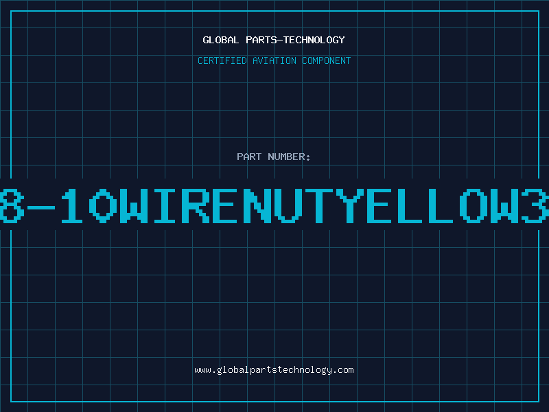 Aviation Part 18-10WIRENUTYELLOW3M