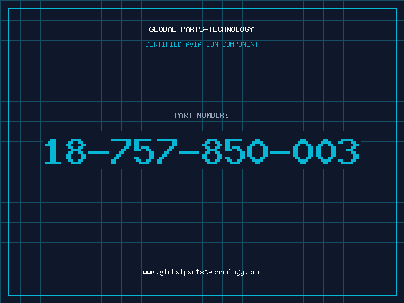 Aviation Part 18-757-850-003