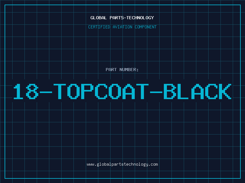 Aviation Part 18-TOPCOAT-BLACK