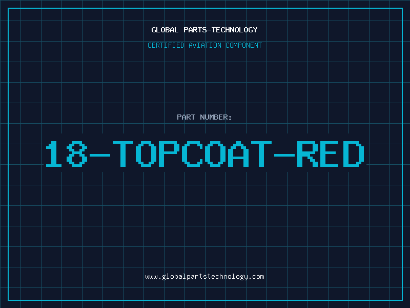 Aviation Part 18-TOPCOAT-RED