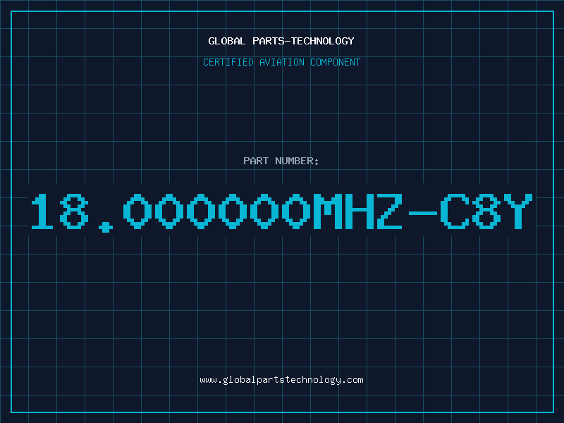 Aviation Part 18.000000MHZ-C8Y