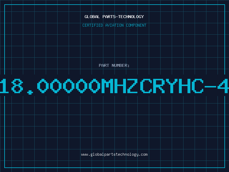 Aviation Part 18.00000MHZCRYHC-4