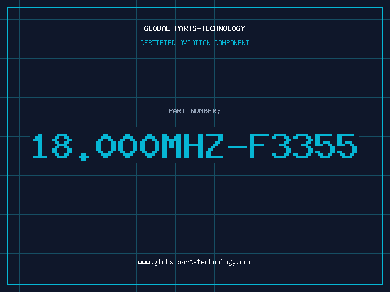 Aviation Part 18.000MHZ-F3355