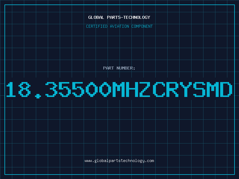 Aviation Part 18.35500MHZCRYSMD