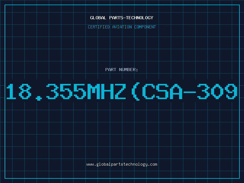 Aviation Part 18.355MHz(CSA-309