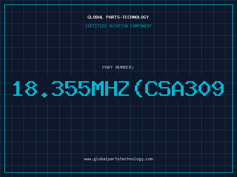 Aviation Part 18.355MHz(CSA309