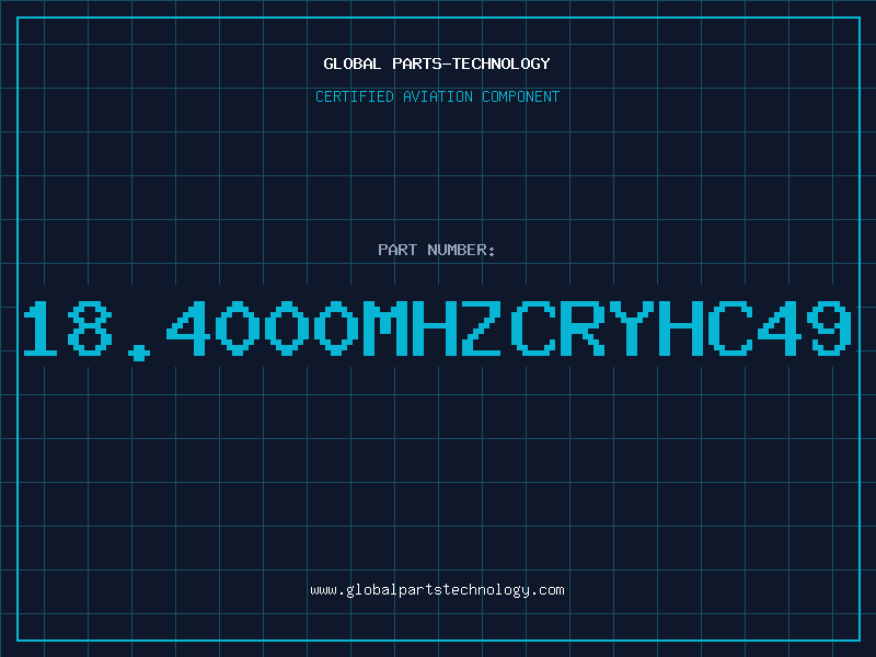 Aviation Part 18.4000MHZCRYHC49